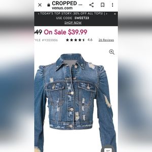 Venus jean jacket